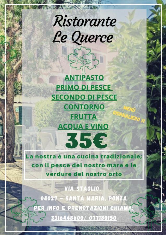 Albergo Le Querce Ponza Exterior foto